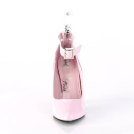 Pleaser SEDUCE-431 Tacones Charol Rosa Claro EU-37 / US-7