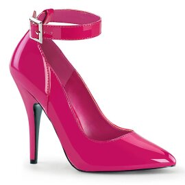 Pleaser SEDUCE-431 Tacones Charol Rosa EU-35 / US-5