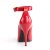 Pleaser SEDUCE-431 Tacones Charol Rojo EU-40 / US-10