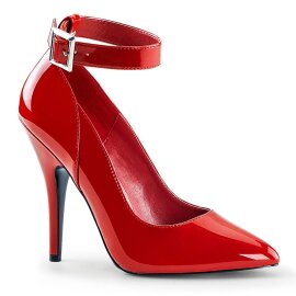 Pleaser SEDUCE-431 Tacones Charol Rojo EU-39 / US-9