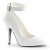 Pleaser SEDUCE-431 Tacones Charol Blanco EU-43 / US-13