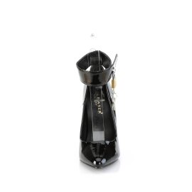Pleaser SEDUCE-432 Tacones Charol Negro EU-37 / US-7