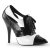 Pleaser SEDUCE-458 Tacones Charol Negro EU-37 / US-7