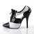 Pleaser SEDUCE-458 Tacones Charol Negro EU-37 / US-7