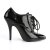 Pleaser SEDUCE-460 Tacones Charol Negro EU-37 / US-7