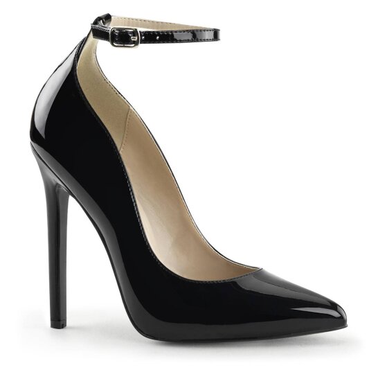 Pleaser SEXY-23 Tacones Charol Negro EU-39 / US-9