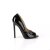 Pleaser SEXY-42 Tacones Charol Negro EU-37 / US-7