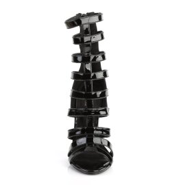 Pleaser SEXY-52 Sandalia de Tacón Charol Negro...