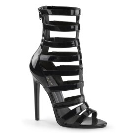 Pleaser SEXY-52 Sandalia de Tacón Charol Negro...