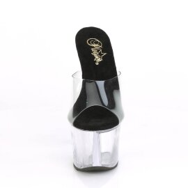 Pleaser SKY-301 Zapato Abierto Plataforma Transparente...