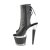 Pleaser SPECTATOR-1018 Botín Plataforma Cuero Sintético Negro EU-38 / US-8