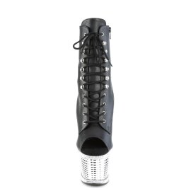 Pleaser SPECTATOR-1021RS Botín Plataforma Charol Negro EU-39 / US-9
