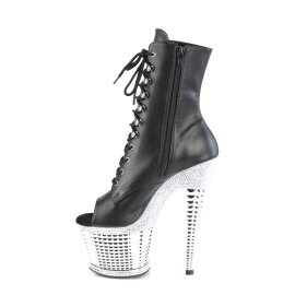 Pleaser SPECTATOR-1021RS Botín Plataforma Charol Negro EU-39 / US-9