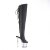 Pleaser SPECTATOR-3019 Bota Alta Plataforma Cuero Metalizado Negro EU-37 / US-7