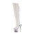 Pleaser SPECTATOR-3019 Bota Alta Plataforma Cuero Sintético Metalizado Blanco EU-36 / US-6