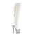 Pleaser SPECTATOR-3019 Bota Alta Plataforma Cuero Sintético Metalizado Blanco EU-38 / US-8