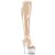 Pleaser SPECTATOR-3019C Bota Alta Plataforma Transparente EU-39 / US-9