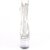 Pleaser STARDUST-1018C-2RS Botín Plataforma Transparente EU-39 / US-9
