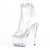 Pleaser STARDUST-1018C-2RS Botín Plataforma Transparente EU-39 / US-9