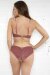 Lunalae Pantalones Cortos Lana Tiro Bajo Rosa Empolvado S