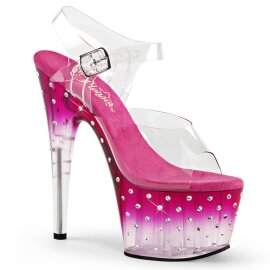 Pleaser STARDUST-708T Sandalia de Tacón Plataforma...