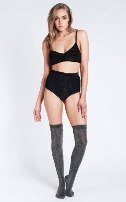 Lunalae Top Lana Negro M