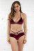 Lunalae Pantalones Cortos Sienna Tiro Bajo Magenta XL