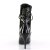 Pleaser VANITY-1020 Botín Charol Negro EU-38 / US-8