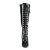 Pleaser VANITY-2020 Bota Charol Negro EU-37 / US-7
