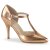 Pleaser VANITY-415 Tacones Metálico Oro Rosado Claro EU-35 / US-5