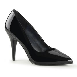 Pleaser VANITY-420 Tacones Charol Negro EU-35 / US-5