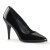 Pleaser VANITY-420 Tacones Charol Negro EU-35 / US-5