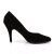 Pleaser VANITY-420 Tacones Terciopelo Negro EU-43 / US-13