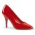 Pleaser VANITY-420 Tacones Charol Rojo EU-42 / US-12