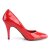 Pleaser VANITY-420 Tacones Charol Rojo EU-42 / US-12