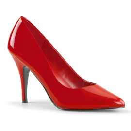 Pleaser VANITY-420 Tacones Charol Rojo EU-35 / US-5