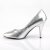 Pleaser VANITY-420 Tacones Cuero Sintético Plata EU-35 / US-5