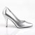 Pleaser VANITY-420 Tacones Cuero Sintético Plata EU-35 / US-5