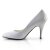 Pleaser VANITY-420 Tacones Charol Blanco EU-35 / US-5