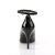 Pleaser VANITY-431 Tacones Charol Negro EU-35 / US-5