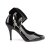 Pleaser VANITY-434 Tacones Charol Negro EU-35 / US-5