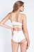 Lunalae Pantalones Cortos Lure You Tiro Alto Blanco S