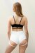 Lunalae Pantalones Cortos Lure You Tiro Alto Blanco XL