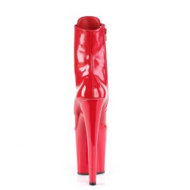 Pleaser XTREME-1020 Botín Plataforma Charol Rojo EU-35 / US-5