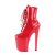 Pleaser XTREME-1020 Botín Plataforma Charol Rojo EU-35 / US-5