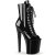 Pleaser XTREME-1021 Botín Plataforma Charol Negro EU-35 / US-5