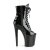 Pleaser XTREME-1021 Botín Plataforma Charol Negro EU-35 / US-5