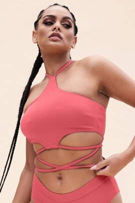 Lunalae Top Nessa Color Sandía M