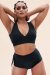 Lunalae Top Courtney V-Neck Negro XL