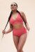 Lunalae Top Courtney V-Neck Color Sandía XL